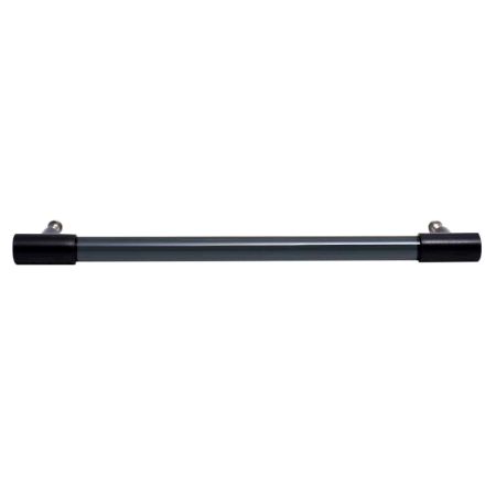 Black Large Cylinder Glass Door Handles